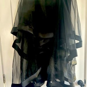 Women’s black too too skirt.